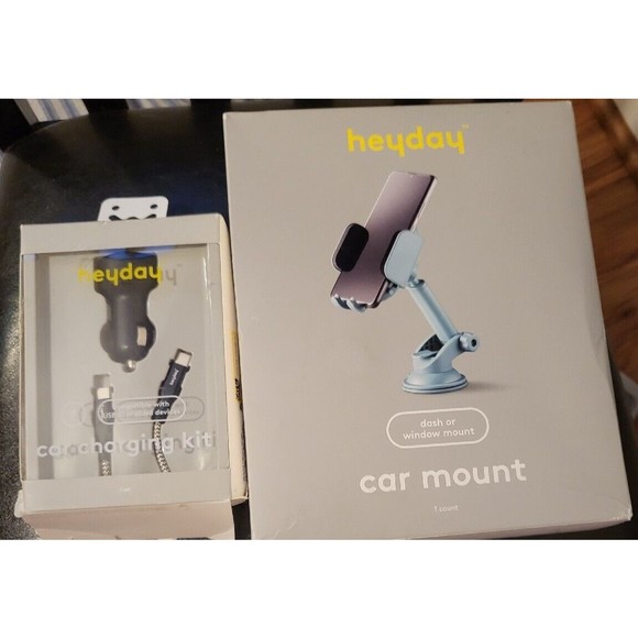 heyday Cell Phones & Accessories Car Mount Holder And 6ft Usbc Car